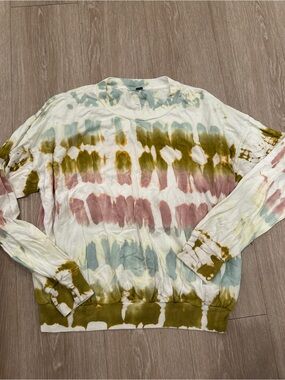 YFB Young Fabulous Broke Tie Dye Sweater Medium Lightweight